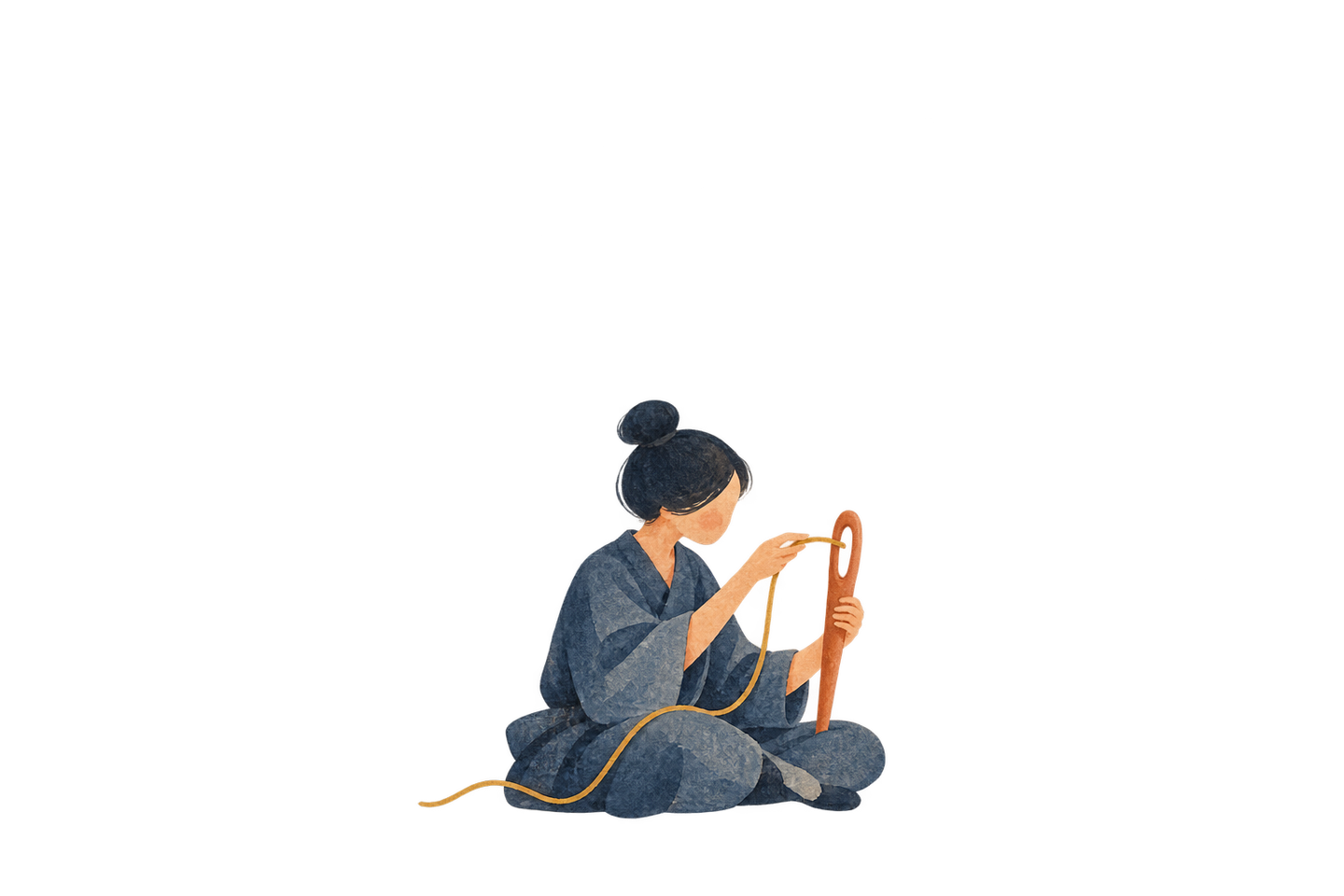 A person carefully guides a thread through the eye of a needle.